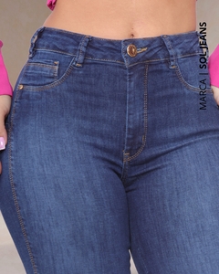 Calça Skinny Cintura Alta Levanta Bumbum Sol Jeans - 95366 - comprar online