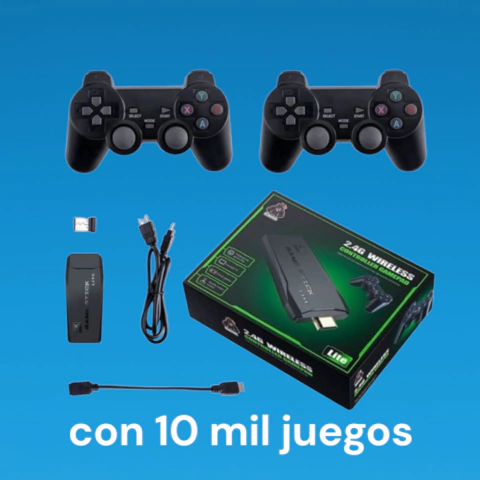 Consola Retro Game Stick multi consolas 10.000 juegos - comprar online