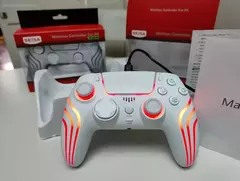 Joystick para P4 PC Control Preciso y Estilo Personalizado Giroscopio LED RGB