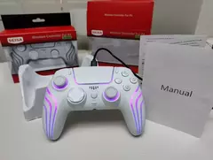 Imagen de Joystick para P4 PC Control Preciso y Estilo Personalizado Giroscopio LED RGB