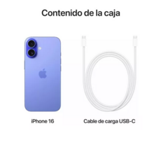 Apple iPhone 16 De 128 Gb Azul Ultramar - M-store