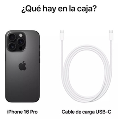 Apple iPhone 16 Pro (128 Gb) - Titanio Negro - comprar online