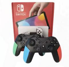 Nintendo Switch Oled 64gb Standard Color Blanco Y Negro + 2 joysticks en internet