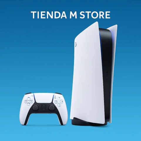 Consola Sony Playstation 5 digital 825gb Standard Color Blanco Y Negro - comprar online