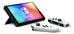 Imagen de Nintendo Switch Oled 64gb Standard Color Blanco Y Negro + 2 joysticks