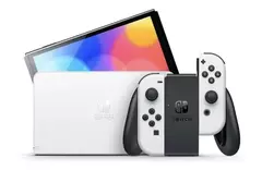 Nintendo Switch Oled 64gb Standard Color Blanco Y Negro + Estuche - tienda online