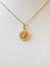Colar espirito santo cravejado dourado - comprar online