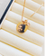 Colar Personalizável - Medalha M + CORAÇÃO DE ZICONIA - POR ENCOMENDA ATE 7 DIAS úteis (LEIA A DESCRIÇÃO)