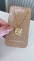 Colar Personalizável - Medalha M + CORAÇÃO DE ZICONIA - POR ENCOMENDA ATE 7 DIAS úteis (LEIA A DESCRIÇÃO) - comprar online