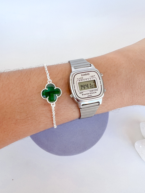 Pulseira Trevo Verde