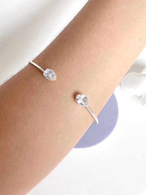 Bracelete Pedra Oval - comprar online