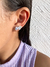 Brinco Ear Cuff Gotas Zircônias