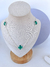 Colar Longo Trevo Verde - comprar online