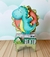 Kit festa Dinossauro cute - Livro do bebê personalizado | Caderneta de saúde | GrazyParties 