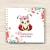 Livro do bebê personalizado Joaninha fofa