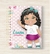 Caderno Universitário Pautado Menina fofinha