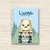 Caderneta de saúde personalizada Urso viajante
