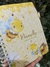 Caderneta de saúde Abelhinha linda - Livro do bebê personalizado | Caderneta de saúde | GrazyParties 