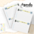 Agenda escolar permanente Astronauta - Livro do bebê personalizado | Caderneta de saúde | GrazyParties 