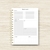 Planner Sereia - loja online