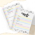 Agenda creche permanente Aviadora - Livro do bebê personalizado | Caderneta de saúde | GrazyParties 