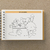 Nosso caderno de colorir é perfeito para a diversão do seu bebê ou para presentear o bebê de uma amiga especial.