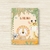 Porta documentos personalizado Safari cute rosa Nosso porta documentos personalizado Safari cute rosa é a solução perfeita para organizar a vida do seu bebê ou família, de forma simples e funcional.