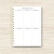 Simple planner 2025 Marmorizado - loja online