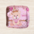 Livro do bebê personalizado Ursinha Princesa 