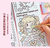 Kit na caixa colorir washi tape - Papelaria Htinha