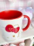 Caneca vermelha 50 anos Hello Kitty - comprar online