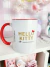 Caneca vermelha 50 anos Hello Kitty na internet