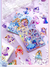 Adesivos meninas anime kawaii fofos PET - comprar online