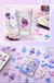 Adesivos meninas anime kawaii fofos PET - loja online