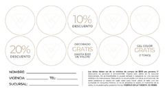 Tarjetas de lealtad - comprar en línea