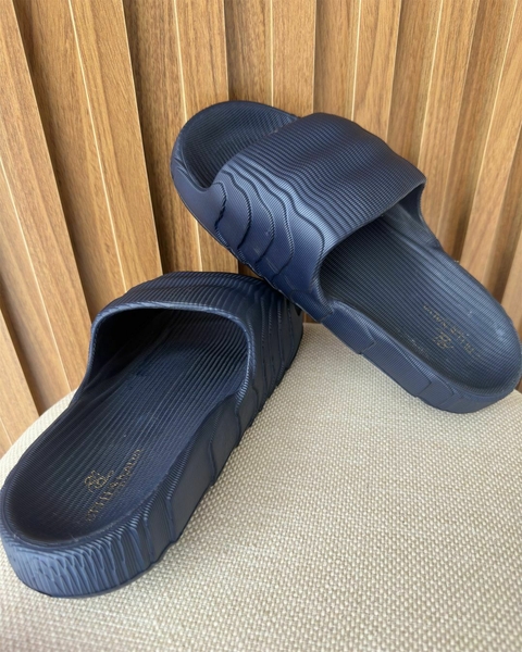 Chinelo Ortopédico Masculino Slide Nuvem em EVA Conforto - Azul Marinho