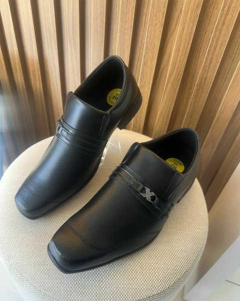 Sapato Social Masculino Conforto SLZ - Preto - comprar online