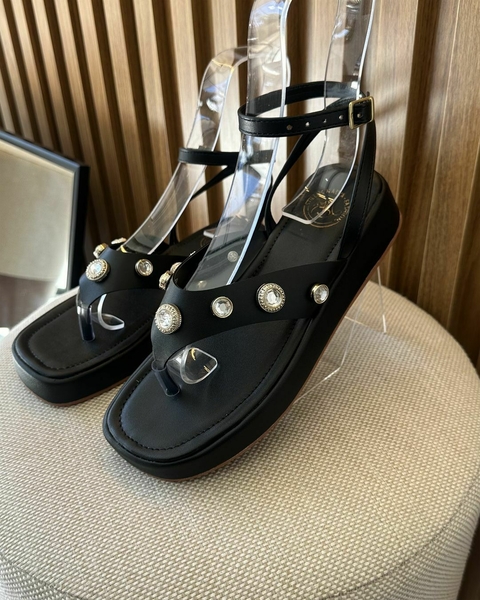 Papete Olívia ABS Sparks Dourado - Elegância e Conforto - comprar online
