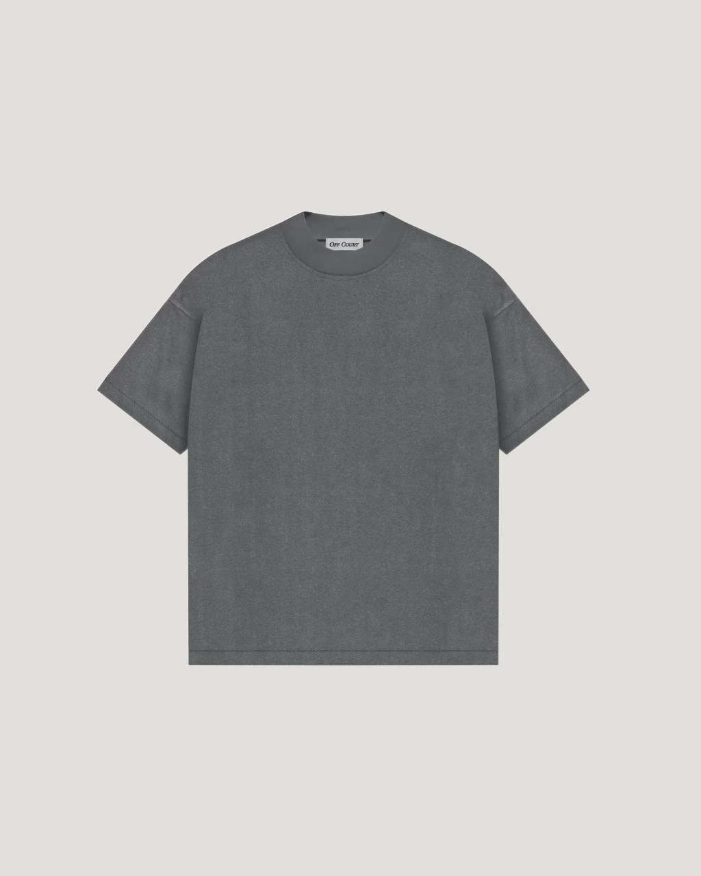 BLANK TEE - WASHED GREY
