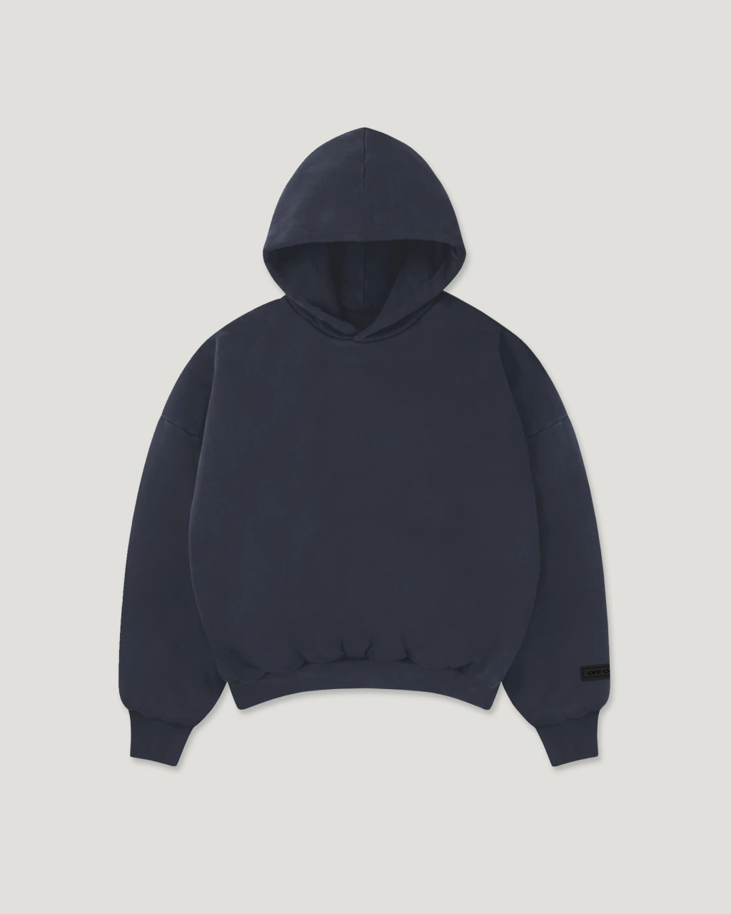 BLANK HOODIE - BLUEBERRY
