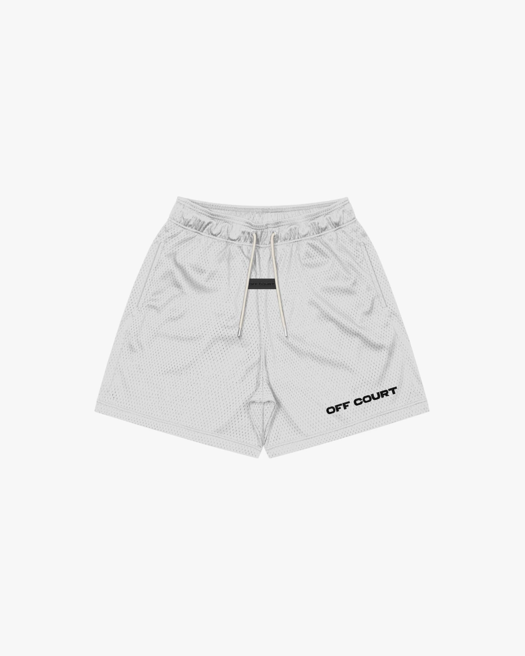 MESH SHORTS - PURE WHITE