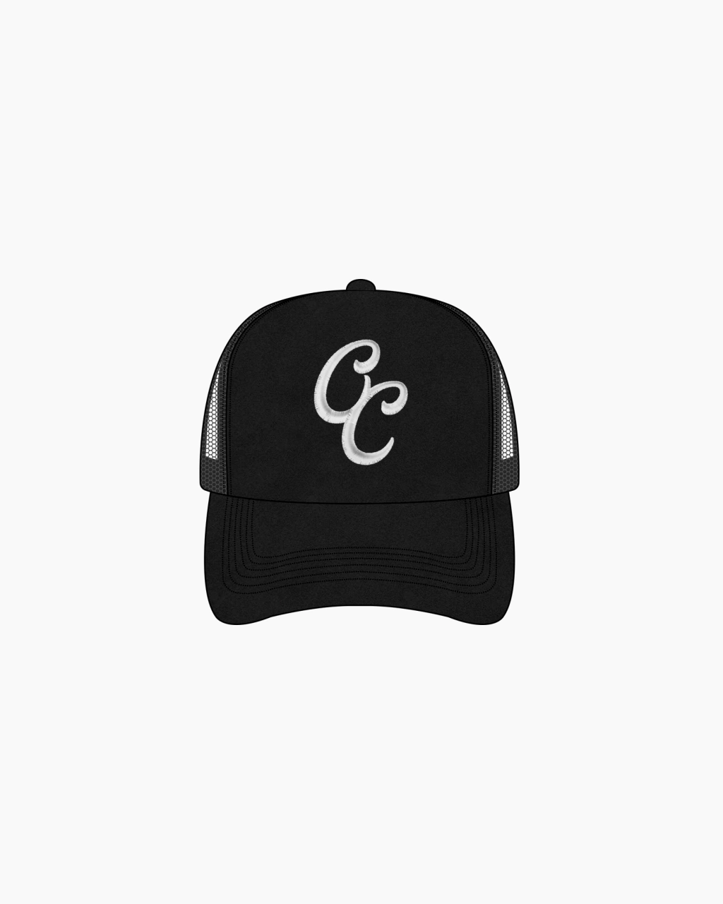 V1 TRUCKER HAT - BLACK