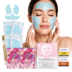 Kit Parches Colágeno Para Mes Suero Crema Parche Ojeras