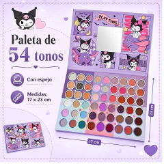 Imagen de Set Regalo Tendencia Paleta Kuromi Completo Sensacional
