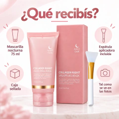 Mascarilla Nocturna Hidratante Collagen Wrapping 75 ml - Chicas Bond