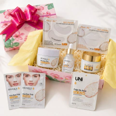Set Skincare Pulpa Arroz Vitamina C 8 Productos Box Regalo - tienda online