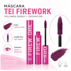Máscara de Pestañas TEI Firework Violeta Ciruela 16 ml en internet