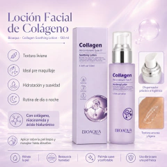 Loción Facial Colágeno Niacinamida Hialurónico Bioaqua 130ml en internet
