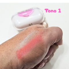 Imagen de Makeup 3 en 1 Estuche Airpods Rubor + Iluminador + Contorno