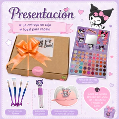 Set Regalo Tendencia Paleta Kuromi Completo Sensacional - comprar online
